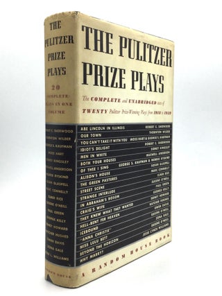 Item #51630 A NEW EDITION OF THE PULITZER PRIZE PLAYS. Kathryn Coe, William H. Cordell