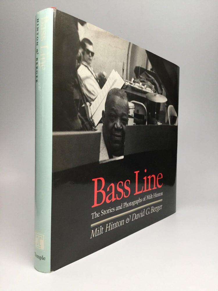 Item #57997 BASS LINE: The Stories and Photographs of Milt Hinton. Milt Hinton, David G. Berger.