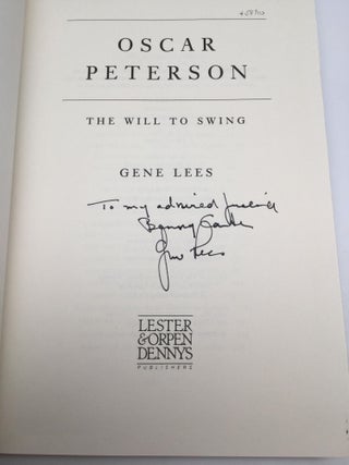 OSCAR PETERSON: The Will to Swing