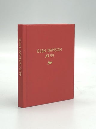 Item #62567 GLEN DAWSON AT 99: A Pictorial History of Lifetime Awards
