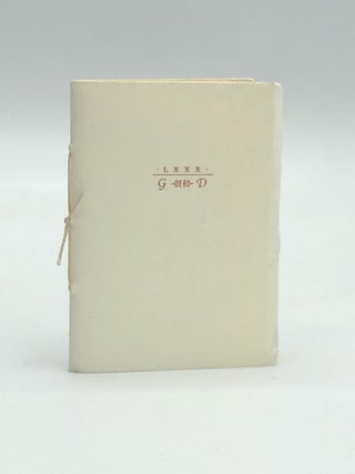 Item #62573 GLEN DAWSON, A BOOKMAN TURNS 80. Thomas F. Andrews