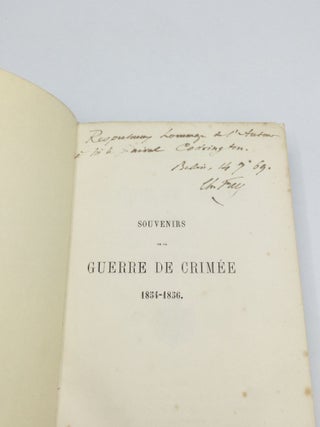 SOUVENIRS DE LA GUERRE DE CRIMEE 1854-1856