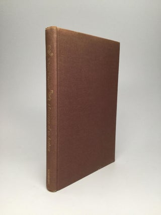 AFTERNOON OF AN AUTHOR: A Selection of Uncollected Stories and Essays, With an Introduction and Notes by Arthur Mizener