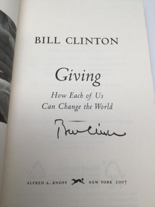 GIVING: How Each of Us Can Change the World