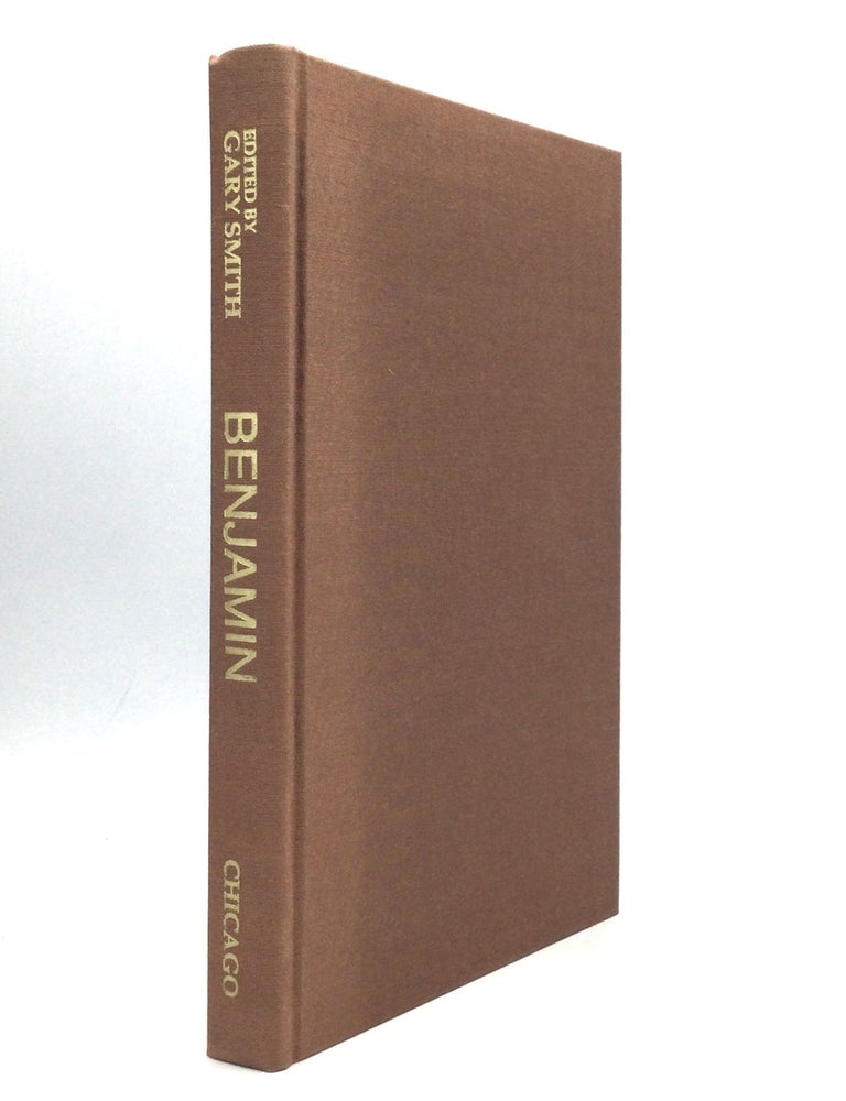 Item #68143 BENJAMIN: Philosophy, History, Aesthetics. Gary Smith.