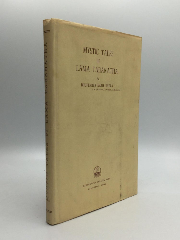 Item #70037 MYSTIC TALES OF LAMA TARANATHA: A Religio-Sociological History of Mahayana Buddhism. Lama Taranatha.