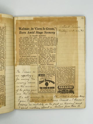 KALMAR FAMILY SHOW BUSINESS LETTER ARCHIVE