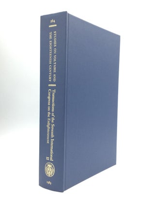 Item #71377 TRANSACTIONS OF THE SEVENTH INTERNATIONAL CONGRESS ON THE ENLIGHTENMENT II: Budapest,...
