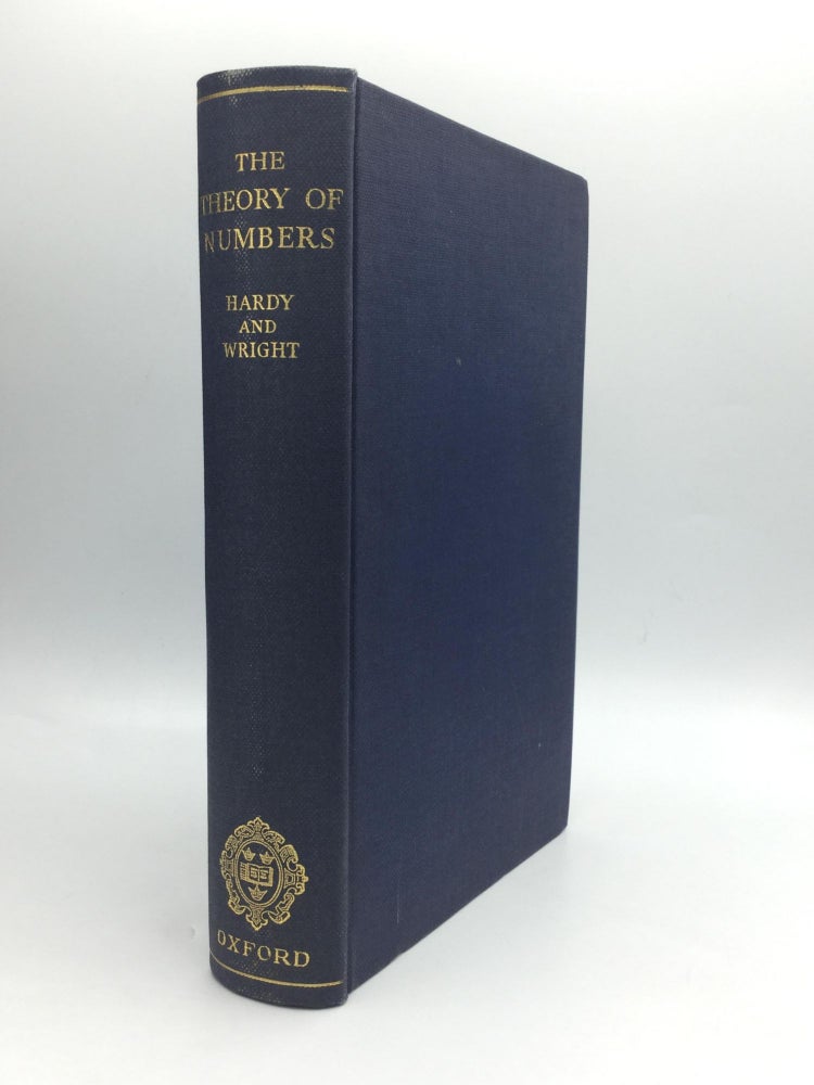 Item #71585 AN INTRODUCTION TO THE THEORY OF NUMBERS. G. H. Hardy, E M. Wright.