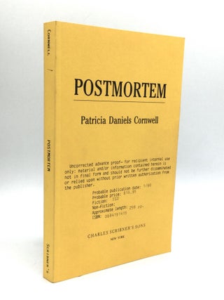 POSTMORTEM: Uncorrected Advance Proof and First Edition
