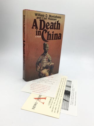 Item #71913 A DEATH IN CHINA. William D. Montalbano, Carl Hiaasen