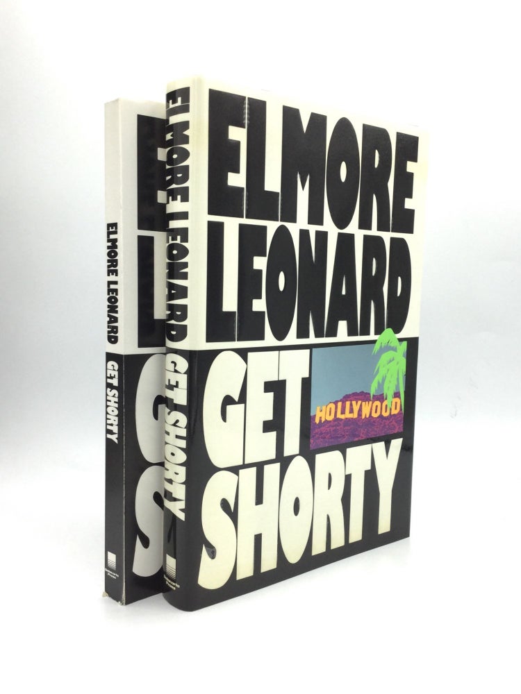 Item #71917 GET SHORTY: Advance Reading Copy and First Trade Edition. Elmore Leonard.