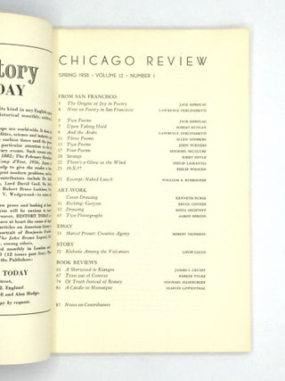 CHICAGO REVIEW: Spring 1958 - Volume 12, Number 1