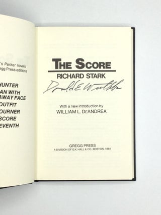 THE SCORE, with a New Introduction by William L. DeAndrea