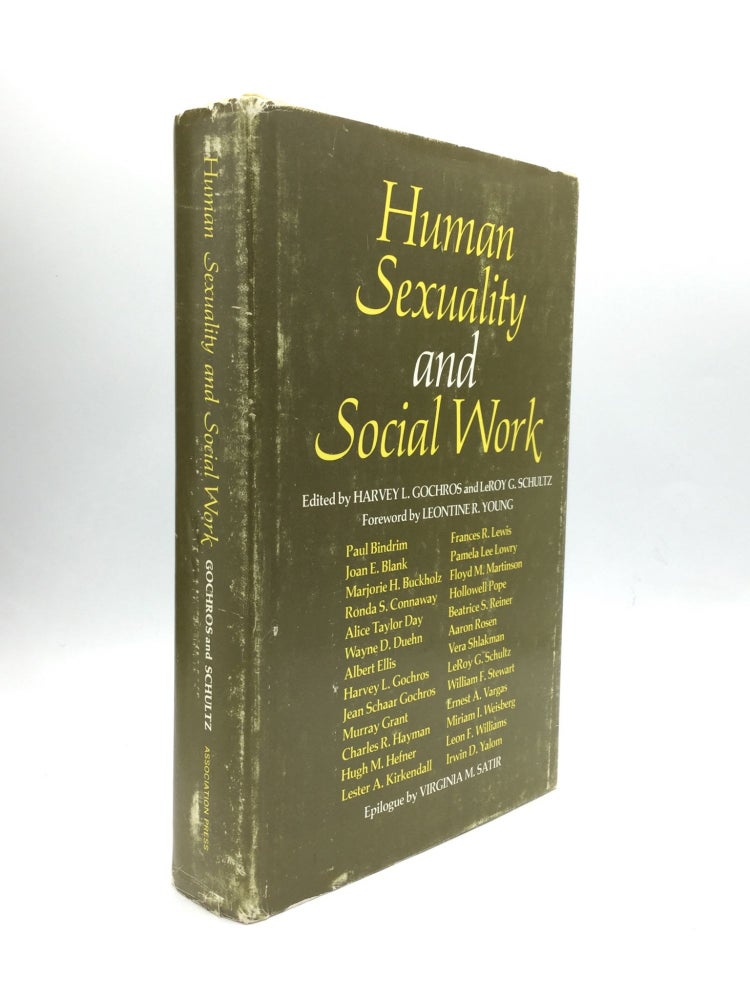 Item #73185 HUMAN SEXUALITY AND SOCIAL WORK. Harvey L. Gochros, LeRoy G. Schultz.