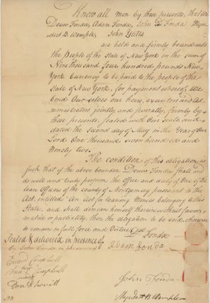 Item #73244 ARCHIVE OF FONDA FAMILY PAPERS. New York