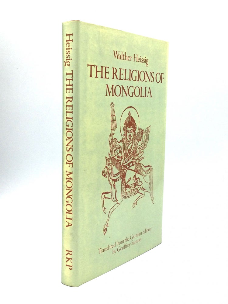 Item #73330 THE RELIGIONS OF MONGOLIA. Walther Heissig.