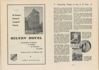THE SOUTHWEST HOTEL GREETERS GUIDE, JUNE – 1941