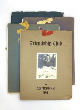 Item #73705 TURN OF THE CENTURY FRIENDSHIP CLUB REPORTS. Friendship Club of The Northfield