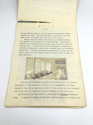 TURN OF THE CENTURY FRIENDSHIP CLUB REPORTS