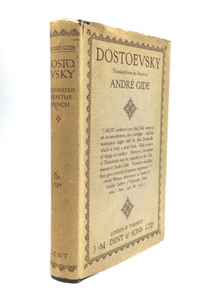 Item #73777 DOSTOEVSKY: Translated from the French, with an Introduction by Arnold Bennett....