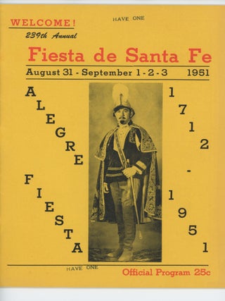 SANTA FE, NEW MEXICO TRAVEL BROCHURES, CIRCA 1950