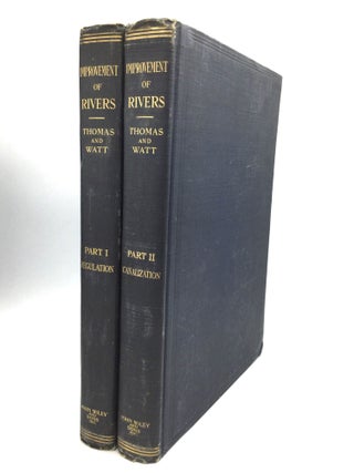 Item #74143 THE IMPROVEMENT OF RIVERS: A Treatise on the Methods Employed for Improving Streams...