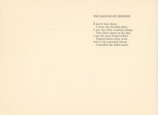 THE SLOUGH OF DESPOND
