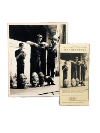 ARCHIVE OF THE PHOTOGRAPHS AND WORKING PAPERS OF THE POPCORN THEATRE MARIONETTES