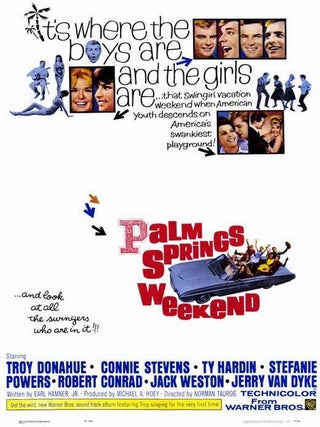 Item #74713 PALM SPRINGS WEEKEND. Film