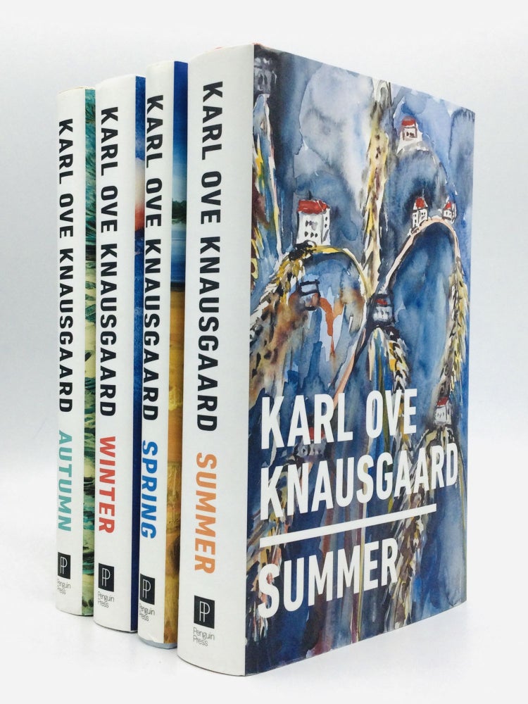 Item #75287 The Seasons Quartet: AUTUMN, WINTER, SPRING, SUMMER. Karl Ove Knausgaard.