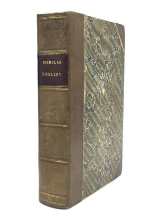 Item #75462 THE LIFE AND ADVENTURES OF NICHOLAS NICKLEBY. With Illustrations by Phiz. Charles...