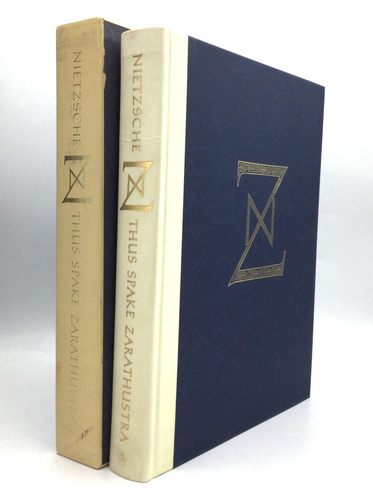 Item #75469 THUS SPAKE ZARATHUSTRA: Translated from the German by Thomas Common, with an Introduction by Henry David Aiken and Decorations by Arnold Bank. Friedrich Nietzsche.