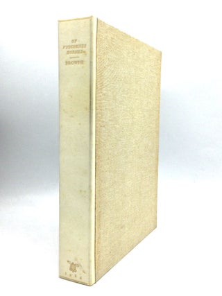 Item #75611 Pseudodoxia Epidemica: OF UNICORNES HORNES. Illustrated with Wood Engravings by Alan...