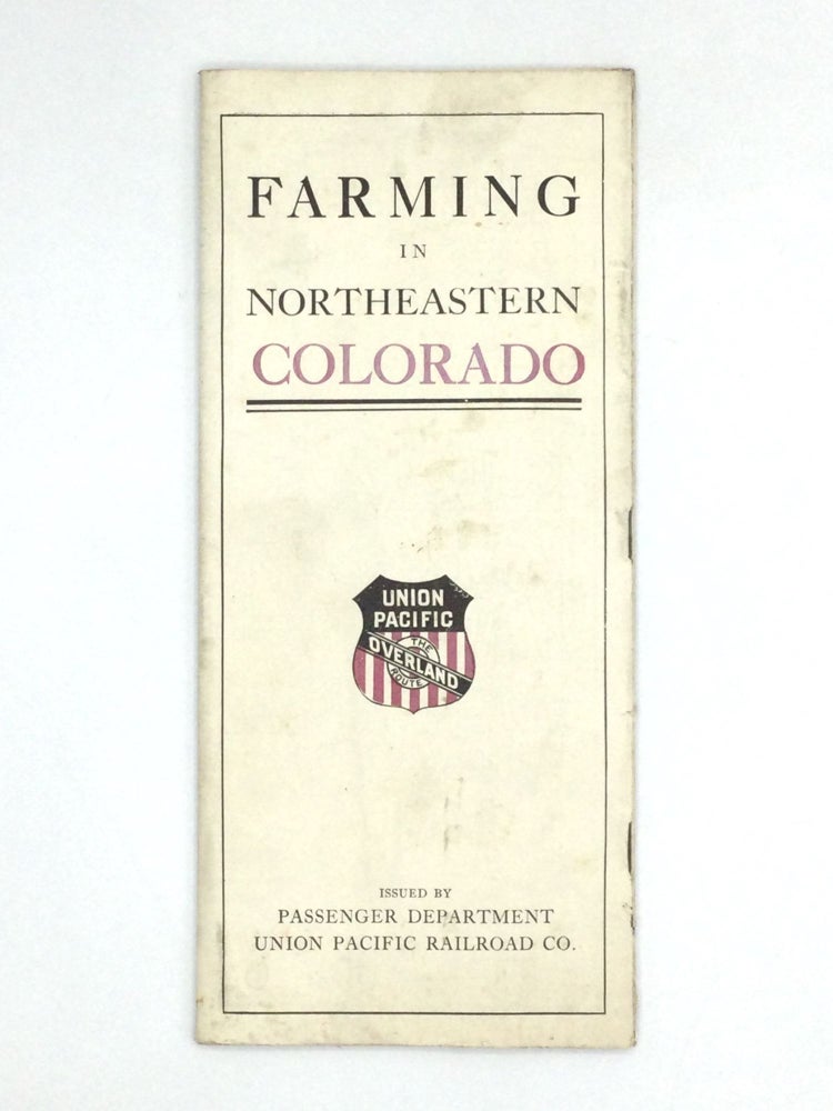 Item #75633 FARMING IN NORTHEASTERN COLORADO. J. G. Hilliard.