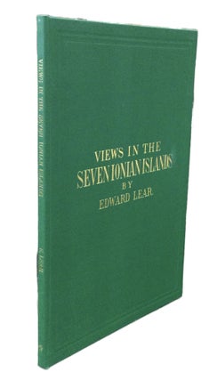 Item #75680 VIEWS IN THE SEVEN IONIAN ISLANDS: A Facsimile of the Original Edition Published in...