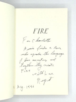 FIRE: From "A Journal of Love": The Unexpurgated Diary of Anaïs Nin, 1934-1937, with a Preface by Rupert Pole and Biographical Notes and Annotations by Gunther Stuhlmann