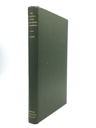 Item #75874 THE TRADITION OF THE MINOR GREEK GEOGRAPHERS. Aubrey Diller
