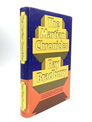 Item #76079 THE MARTIAN CHRONICLES: Biographical Sketch and Bibliography of Ray Bradbury's Books...