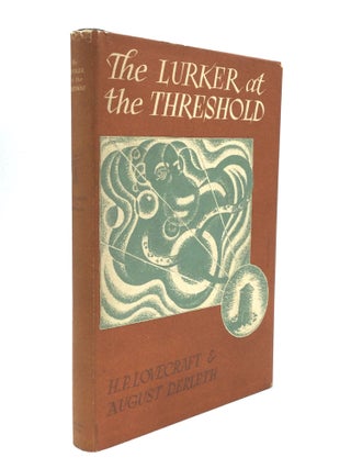 Item #76261 THE LURKER AT THE THRESHOLD. H. P. Lovecraft, August Derleth