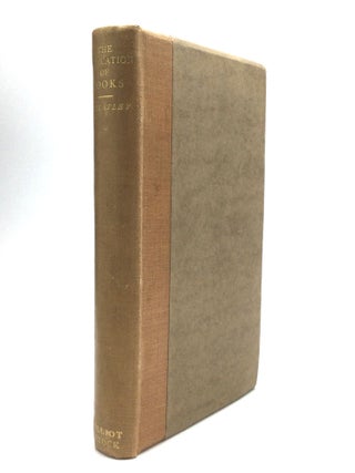 Item #76268 THE DEDICATION OF BOOKS TO PATRON AND FRIEND: A Chapter in Literary History. Henry B....
