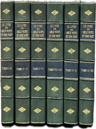 Item #76557 LE LIVRE DES MILLE NUITS ET UNE NUIT. Dr. Joseph Charles Mardrus, or Jean-Charles