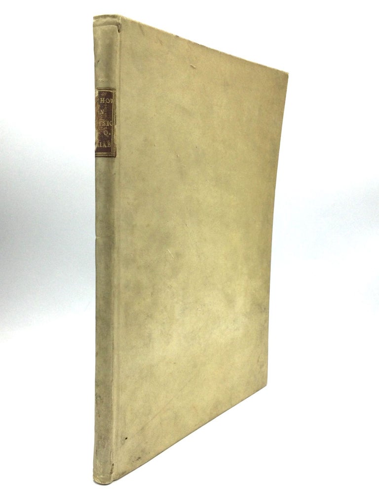 Item #76612 EPISTOLAE CRITICAE UNA AD C. G. HEYNIUM ALTERA AD TH. CHR. TYCHSENIUM, Universitatis Gottingensis Professores. Christian Gottlob Heyne.