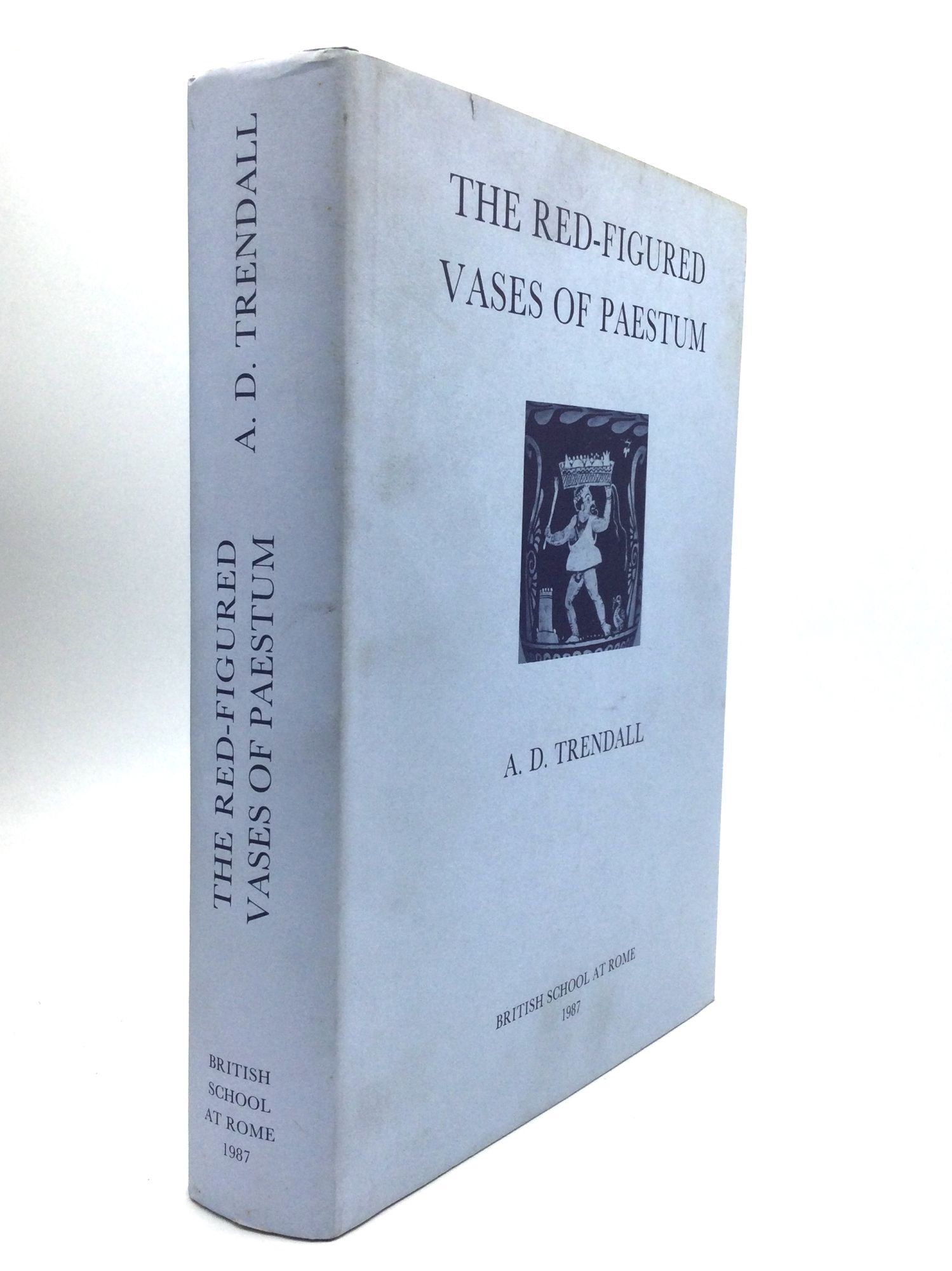 THE RED-FIGURED VASES OF PAESTUM | A. D Trendall | First Edition