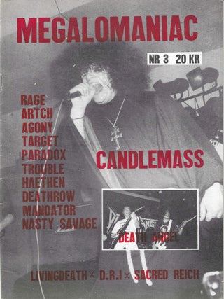 Item #76841 MEGALOMANIAC: No. 3. Martin Carlsson