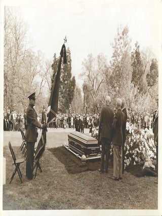 Item #76861 PHOTOGRAPHS FROM THE FUNERAL OF PRESIDENT FRANKLIN D. ROOSEVELT. Americana, Franklin...
