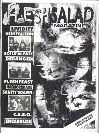 Item #76990 FLESH SALAD MAGAZINE #2. Juan Luis Alcantara