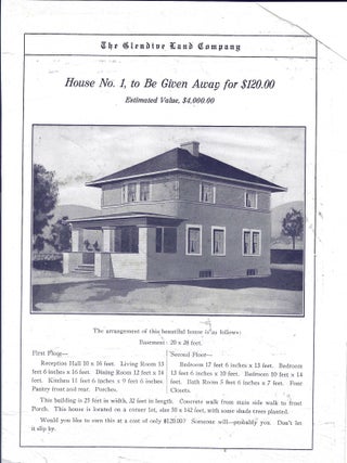 TURN-OF-THE-CENTURY MONTANA LAND DEVELOPMENT ARCHIVE