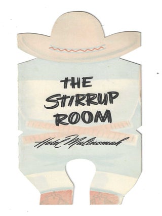 Item #77190 THE STIRRUP ROOM, Hotel Multnomah. Menu