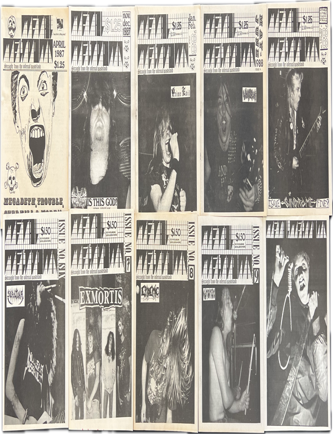Item #77336 METAL MELTDOWN: Straight from the Infernal Wasteland. Jeff Vanderclute.